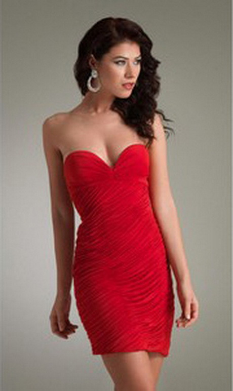 Kurzes Rotes Kleid