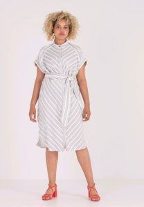 Lauren Ralph Lauren Woman Vica Short Sleeve Casual Dress