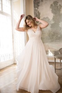 Lo77T  Kleider Hochzeit Brautmode Hochzeitskleid Plus Size
