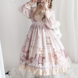Lolita Kleid Märchen Prinzessin Kleid Babydoll Kleid  Etsy