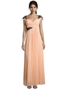 Luxuar Abendkleid Mit Spitzenbesatz In Rosé Online Kaufen