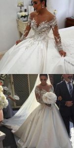 Luxus Hochzeitskleider Prinzessin  Elegante Brautkleider