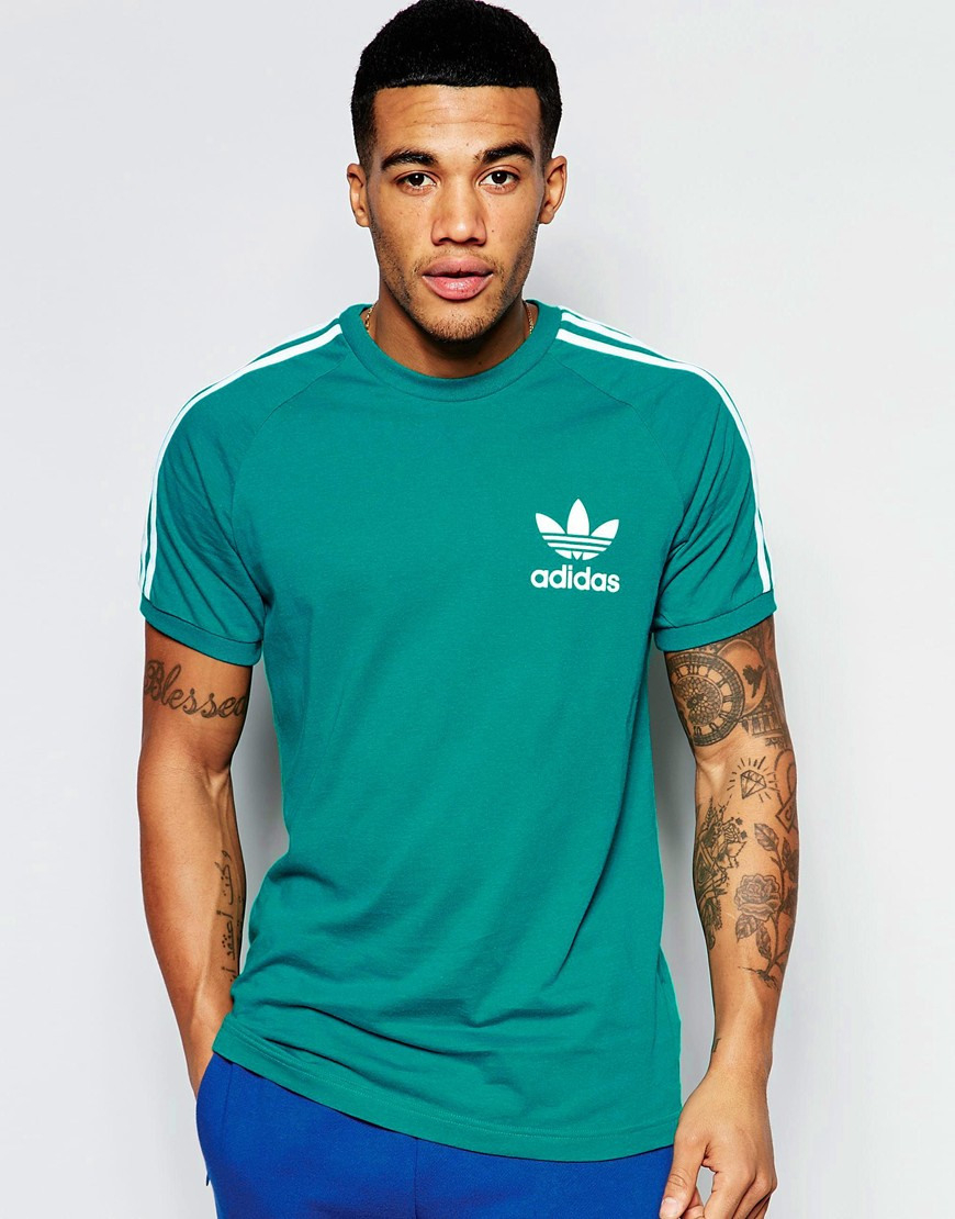 Lyst  Adidas Originals California Tshirt Ap9018 In Green