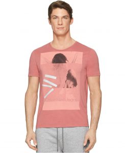 Lyst  Calvin Klein Jeans Illusions Tshirt In Red For Men