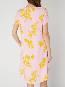 Marc O'polo Denim Kleid Mit Floralem Muster In Rosé Online