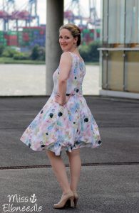 Misselbneedle Fashion Elbe Pastell Kleid Dress