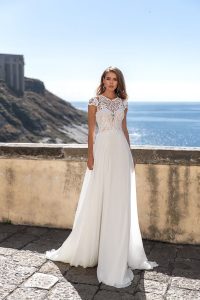 Monica Loretti  Style 8119  Brautmode Hochzeitskleid