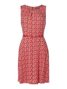 Montego Kleid Mit Floralem Muster In Rot Online Kaufen