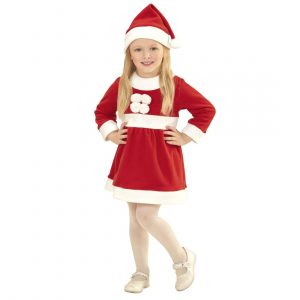 Niedliches Weihnachtskostüm Für Kinder Rotweiß 98 1  2