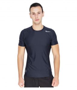 Nike Black Polyester Lycra Tshirt  Buy Nike Black