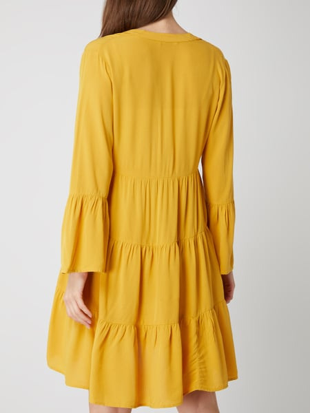 Only Kleid Im Stufenlook Modell 'Nancy' In Gelb Online