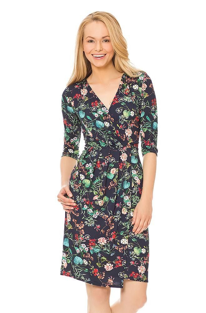 Orsay ☆ Kleider ☼ Kleid Mit Blumenprint  Kleider Damen