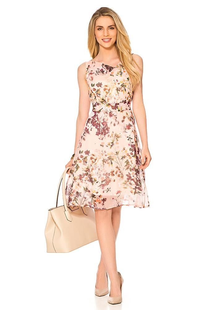 Orsay ☼ Kleider Kleid Mit Blumenprint  Schöne Kleider