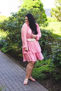 Outfit Pinkes Nakd Kleid » Glitter  Glamour  Outfit