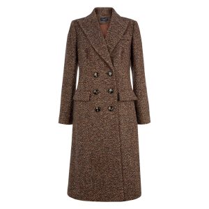 Paul Costelloe Long Tweed Coat  Long Tweed Coat Coat