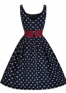 Petticoat Kleid Punkte  Kleid Punkte Kleider Vintagekleid