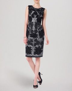 Phase Eight Dress  Dotty Embroidered  Phase Eight