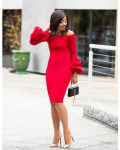 Pin Von Sv J Auf Mode  Schöne Rote Kleider Kleider Für