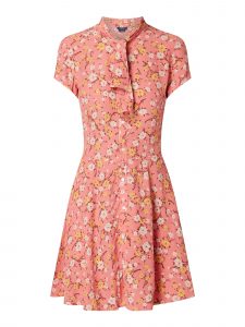 Polo Ralph Lauren Kleid Aus Viskosekrepp Mit Schluppe In