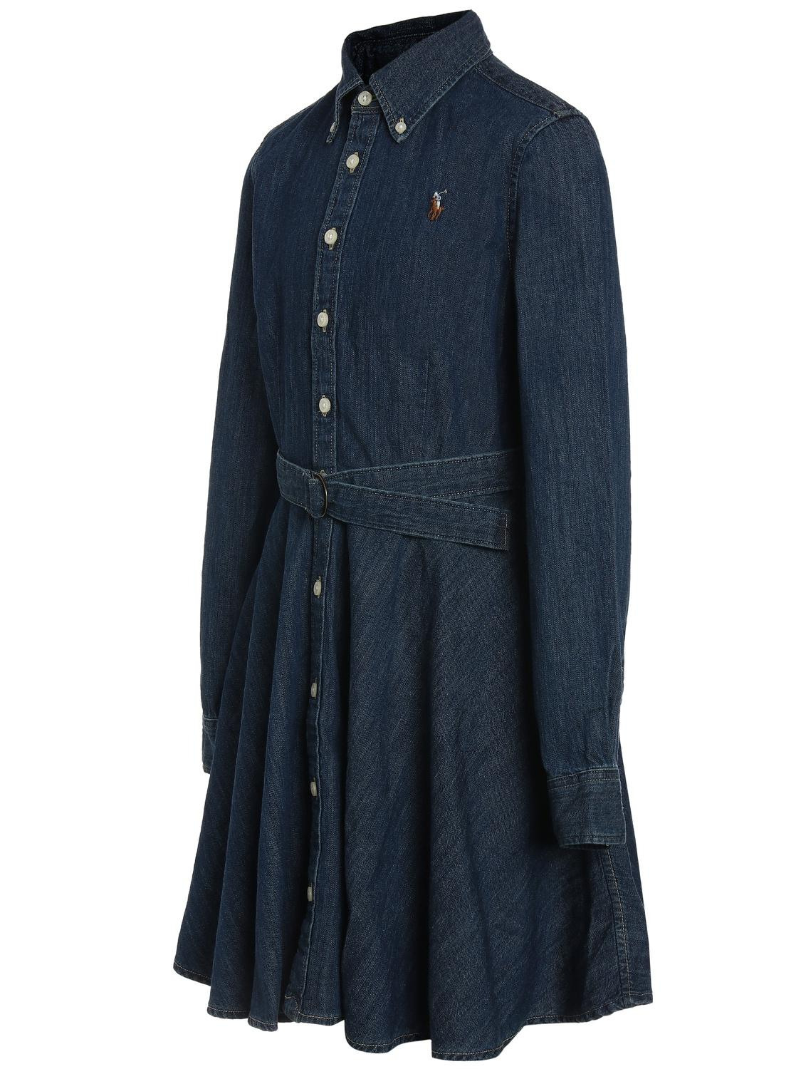 Polo Ralph Lauren Kleid Blau Für Mädchen Nickis