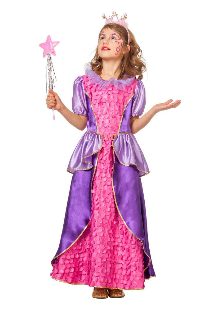 Prinzessin Kostüm Mädchen Rosa Lila Prinzessin Kleid