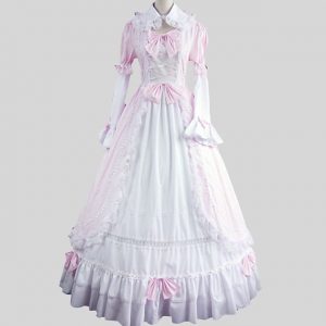Prinzessin Sweet Lolita Kleid Damen Mädchen Baumwolle