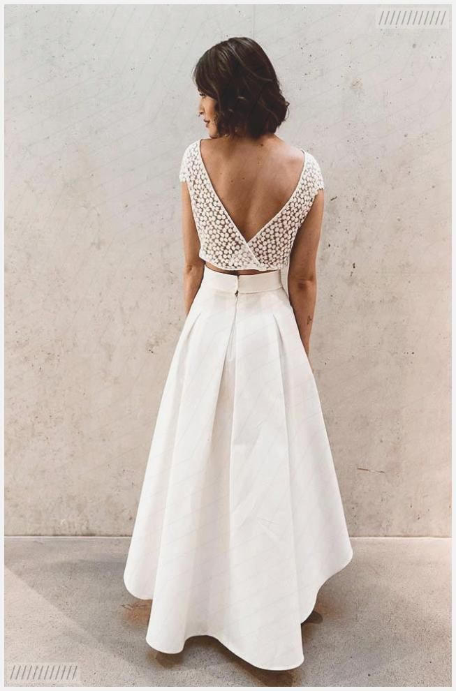 Pure Simple Wedding Dress  Schlichtes Puristisches