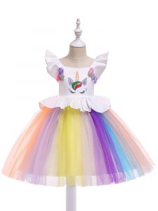 Regenbogen Einhorn Prinzessin Kleid Mädchen