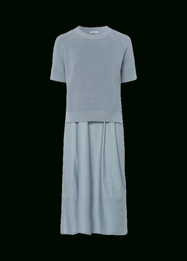 Riani 2Teiliges Kleid Mit Strickpullover In Blau