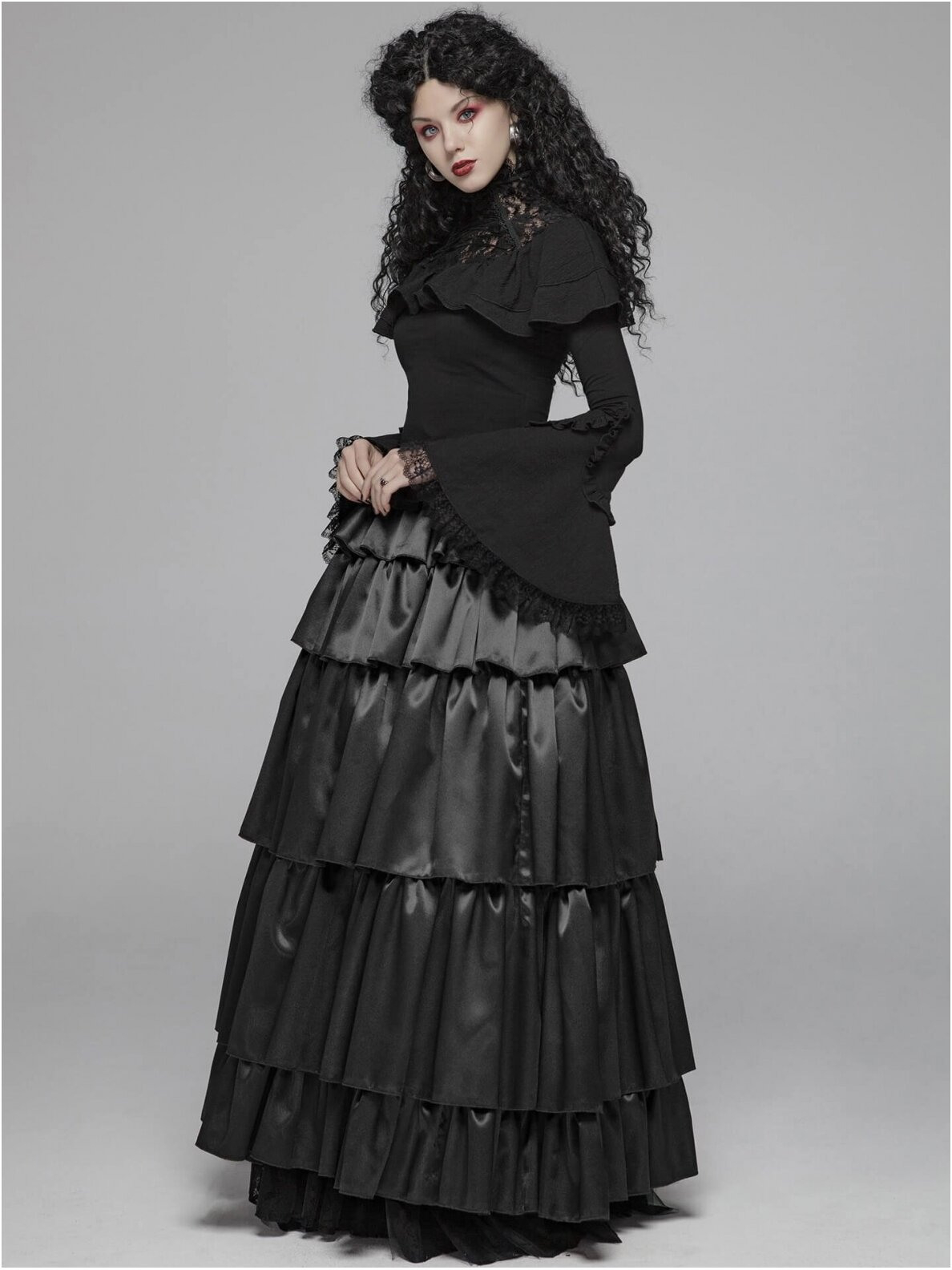 Röcke  Lang  Gothickleidung  Damen  Gothic Kleidung