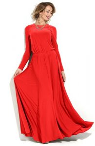 Rot Kleid Lang