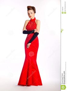 Rotes Kleid Auf Hochzeit  Rotes Kleid Auf Einer Hochzeit