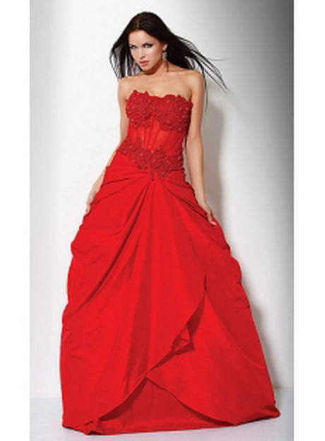 Rotes Kleid Hochzeit