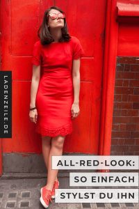 Rotes Kleid Kombinieren So Geht's  Ladenzeile  Rotes