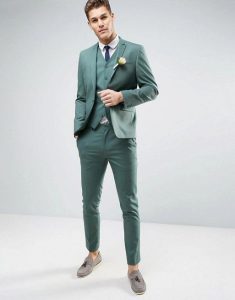 Slim Fit Jeans Für Damen  Mann Anzug Hochzeit Anzug