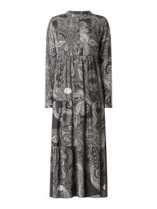 Smith And Soul Kleid Mit Paisleymuster In Grau / Schwarz