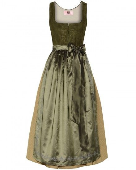 Sofia Dirndl Long Silk Skirt  Lodenfrey  Dirndl Lang Dirndl Vintagekleid