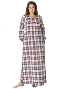 Soft Flannel Plaid Gownonly Necessities®  Nightgowns