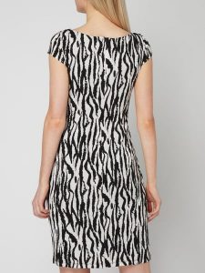Soliver Black Label Kleid Mit Drapierungen In Weiß Online