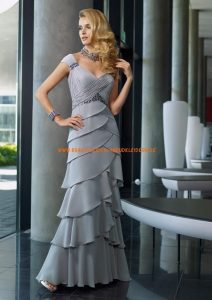 Style 70504 Chiffon  Langes Abendkleid Hochzeitsfeier