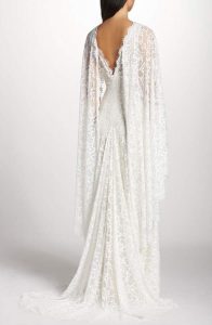 Tadashi Shoji Cape Detail Lace Gown In 2020  Nordstrom