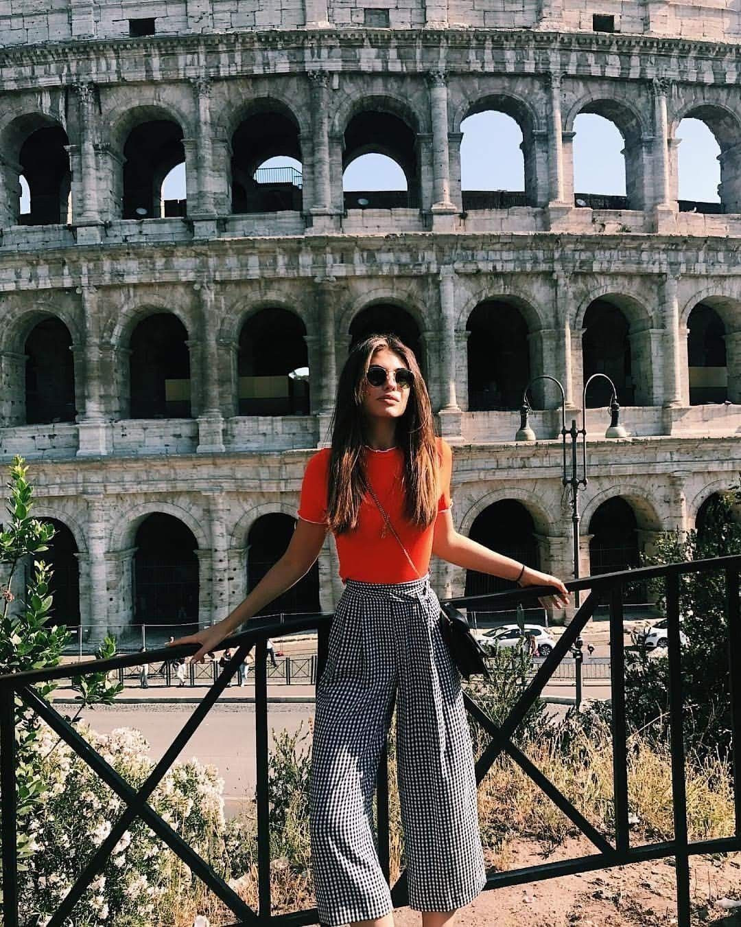 The Beautiful Colosseum Is The Perfect Backdrop In Rome