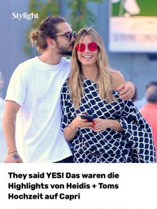They Said Yes Das Waren Die Highlights Von Heidis  Toms
