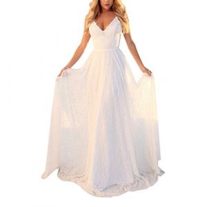 Top 9 Kleid Weiß Lang  Abendkleider Für Damen  Potibe