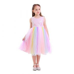 Top 9 Regenbogen Kleid Mädchen  Kostüme Für Kinder  Waregard