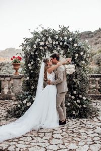 Traumhochzeit Auf Mallorca  Kleid Hochzeit