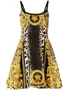 Versace Kleid Gold Af2933