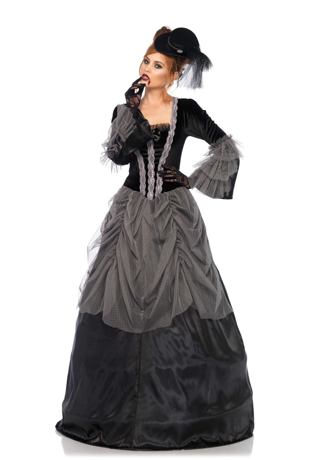 Viktorianisches Ballkleid  Kleider  Lang