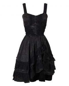 Viktorianisches Gothic Kleid  Sommerkleid  Trägerkleid