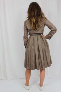 Vintage Kleid Braun 60Er Jahre &quot;Kethi&quot;  Oma Klara
